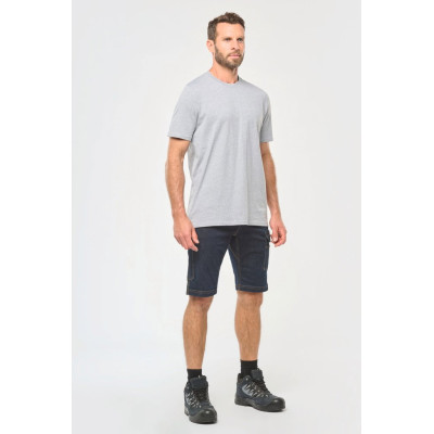 Men's multipocket denim bermuda shorts